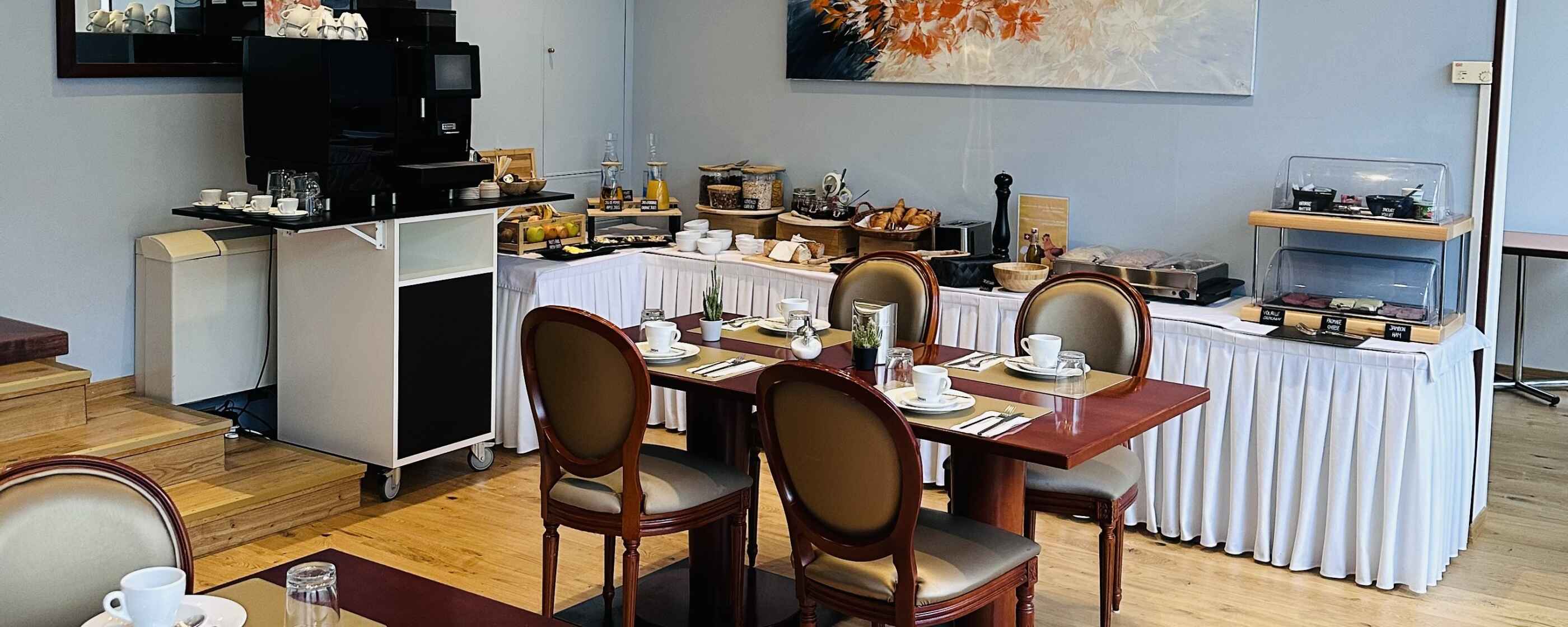 Hotel Sagitta, Genf: Frühstück